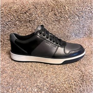 NIB Cole Haan Grand Crosscourt Crafted Sport Sneaker Black/Grey Mens 7/Womens 9